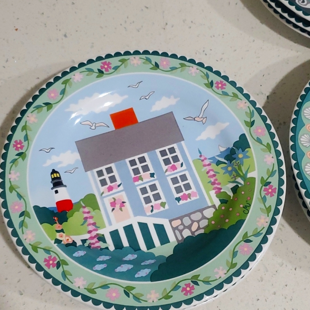 12 plates Sakura